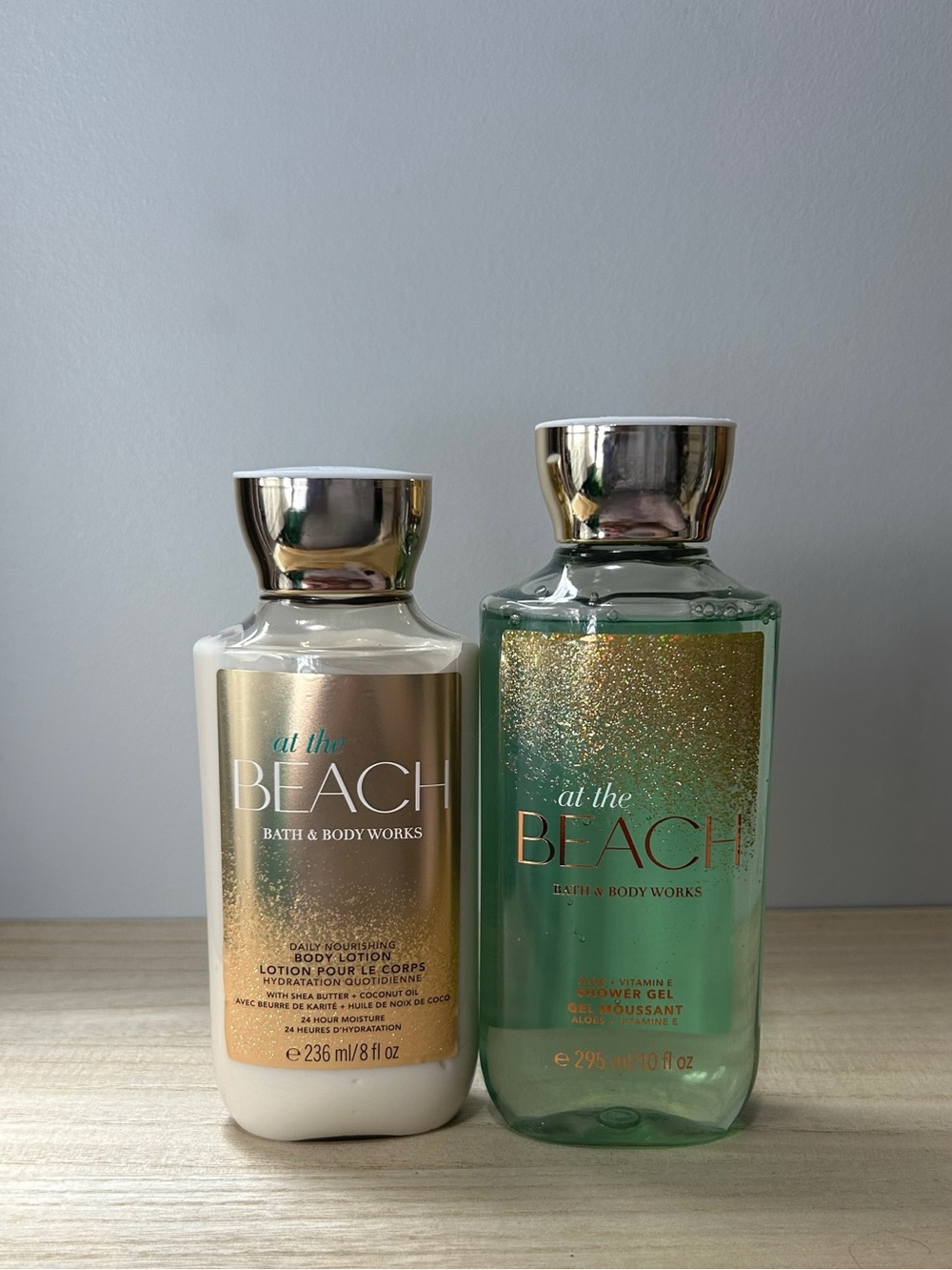 NEW Bath & Body Works At the Beach Body Lotion and Shower Gel